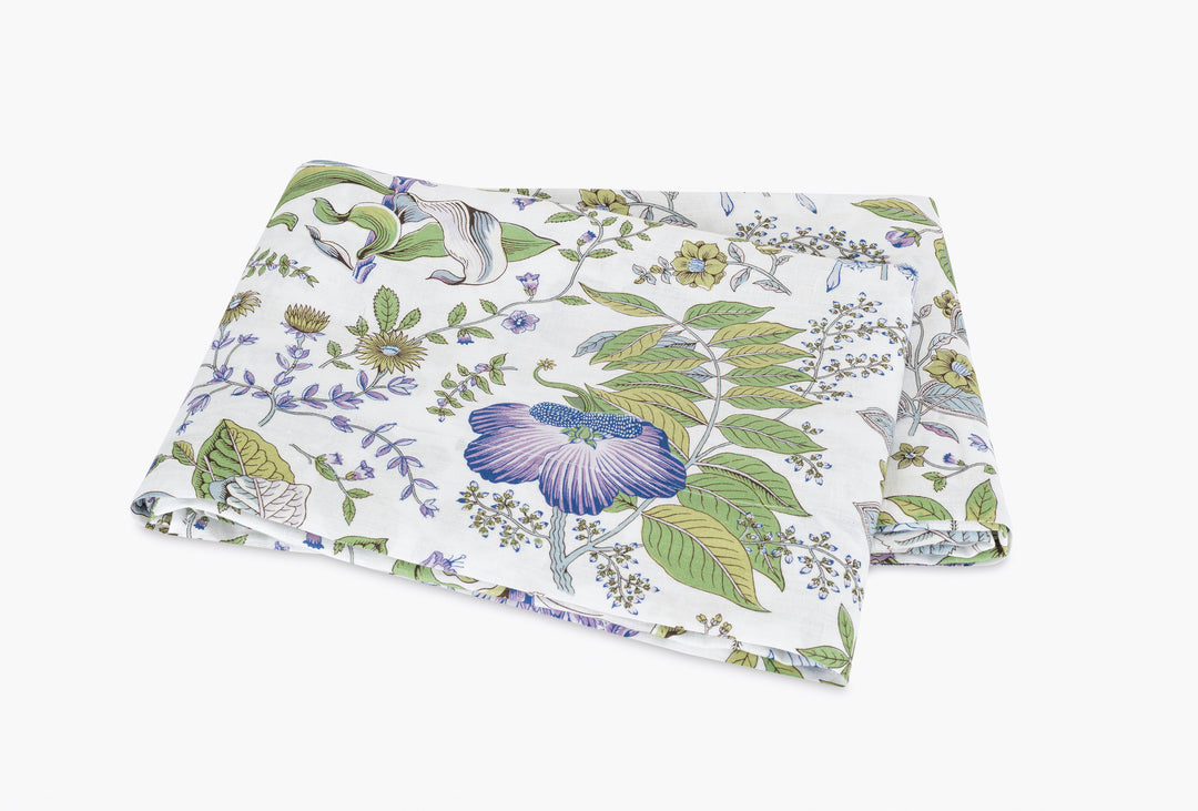 Pomegranate Linen Flat Sheet
