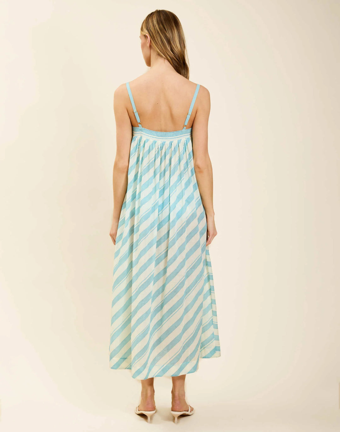 Portofino Maxi Dress | Aegean Stripe