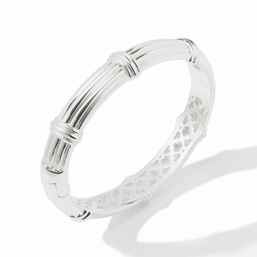 Portofino Demi Hinge Bangle | Silver