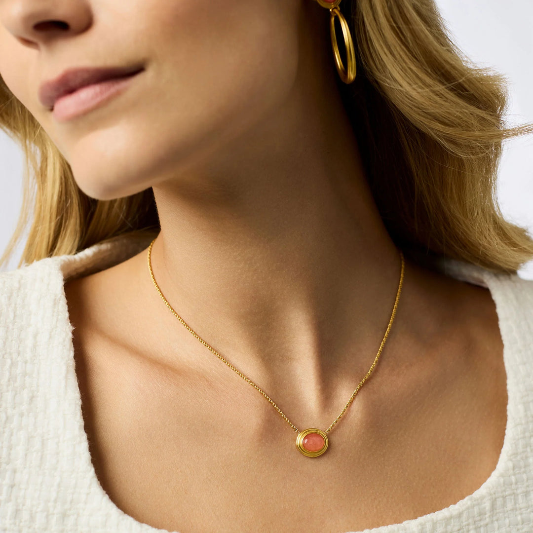 Portofino Solitaire Necklace | + Colors