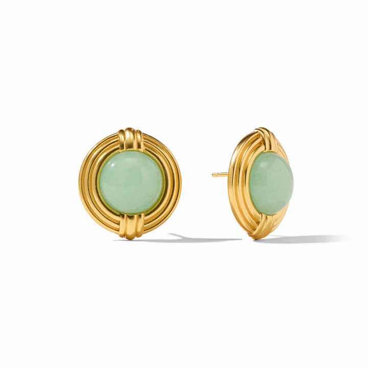 Portofino Statement Stone Stud | +Colors
