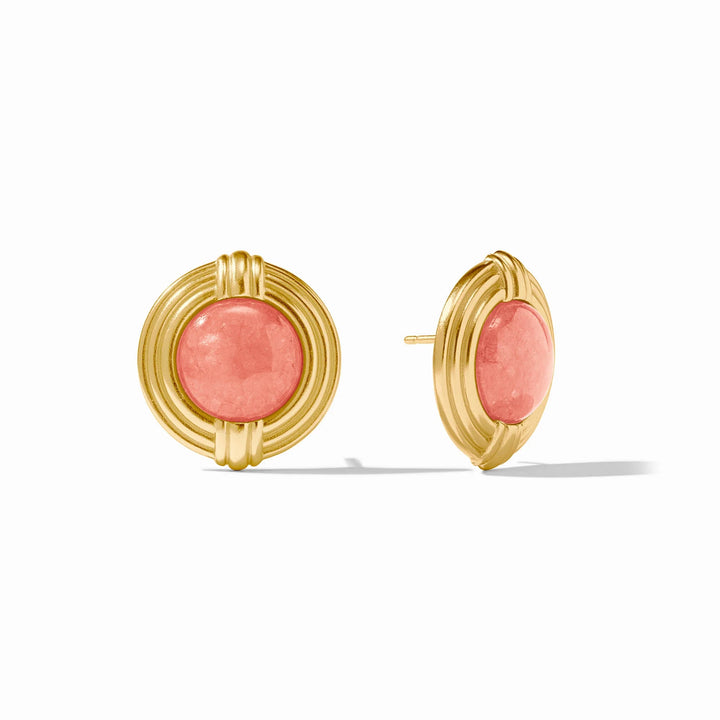 Portofino Statement Stone Stud | +Colors