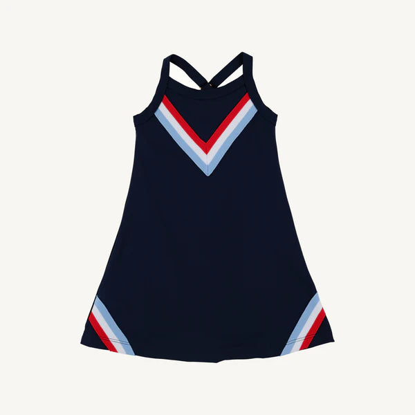 navy blue tennis dress Prepletic Little Miss Tennis Dress