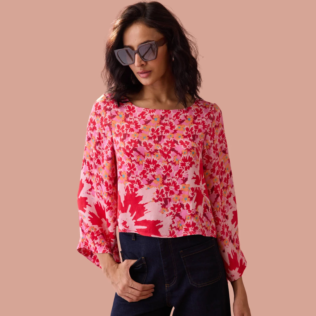Peyton Blouse | Tara Sangria