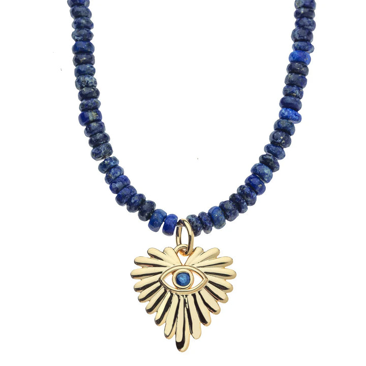 PROTECT Eye on your Heart Beaded Necklace