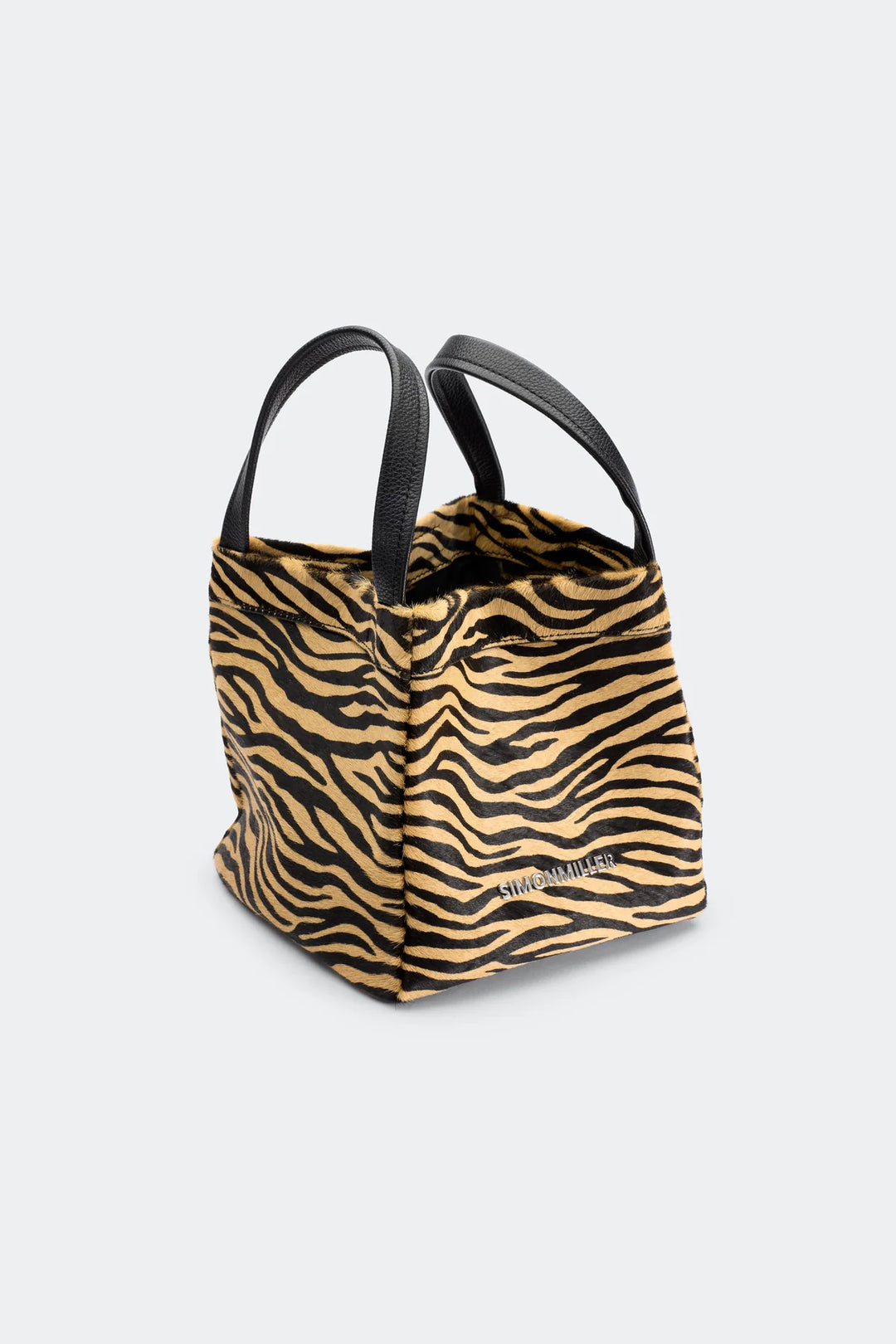 Haircalf Quad Bag | Brown Zebra