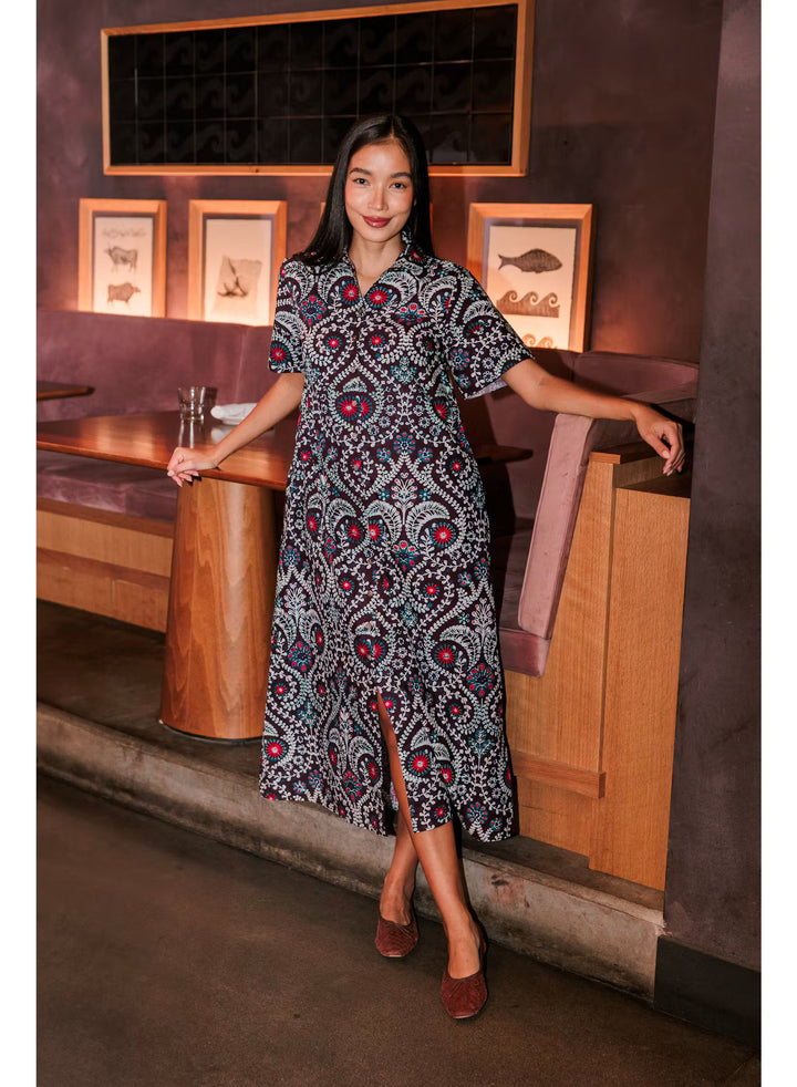 Gibbons Dress | Scroll