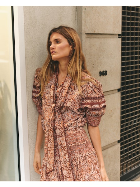 Peggy Top | Hazel San Lorenzo Paisley