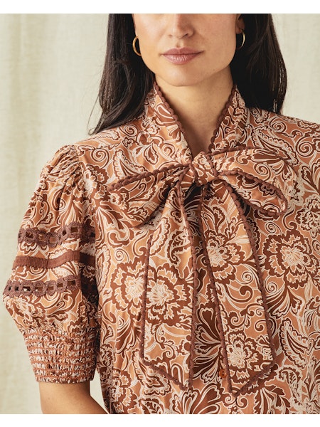 Peggy Top | Hazel San Lorenzo Paisley