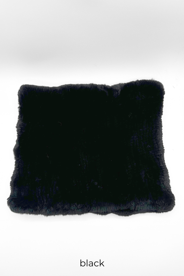 Genuine Rex Rabbit Stretchable Scarf | +Colors