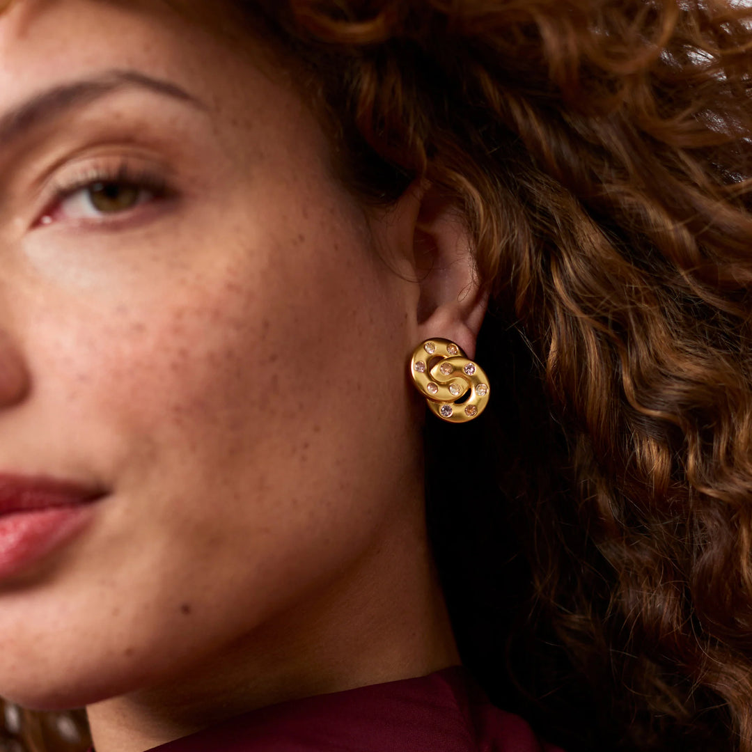 Rainbow Infinity Earring | +Colors
