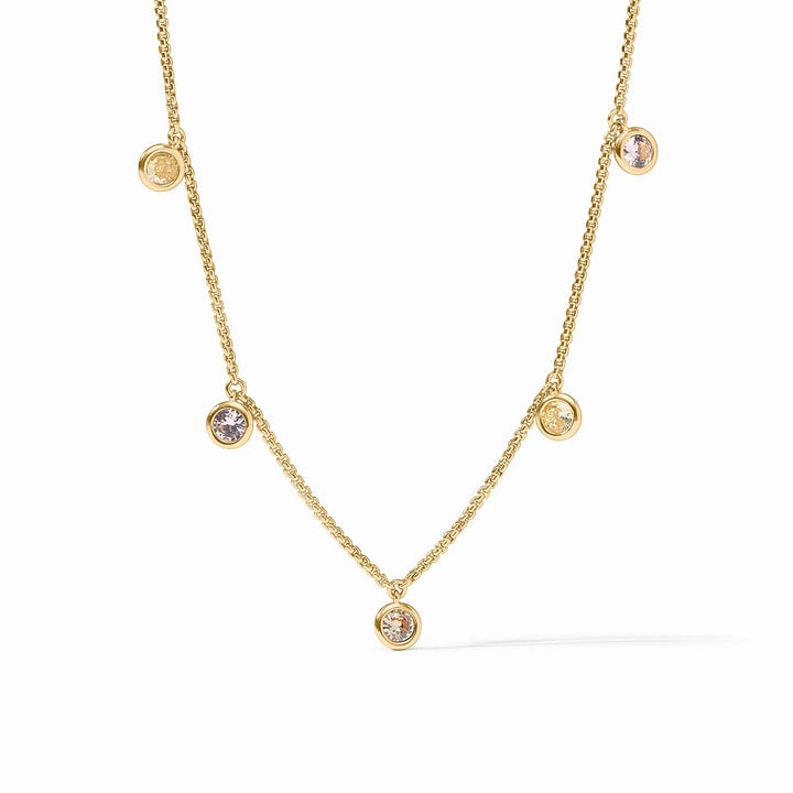 Rainbow Delicate Charm Necklace | +Colors