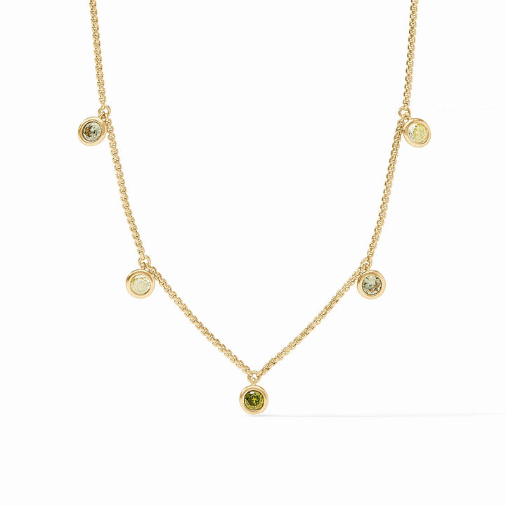 Rainbow Delicate Charm Necklace | +Colors