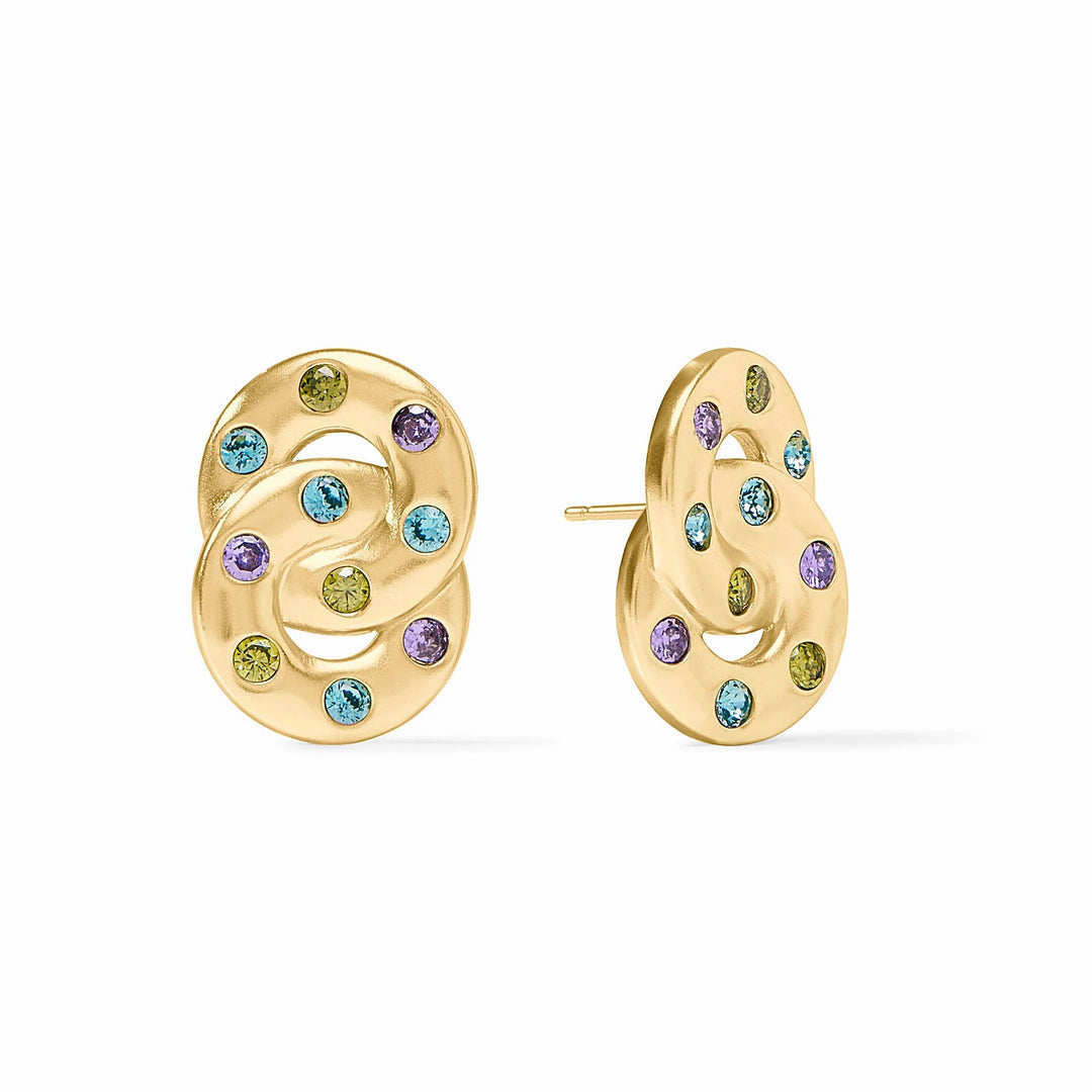 Rainbow Infinity Earring | +Colors