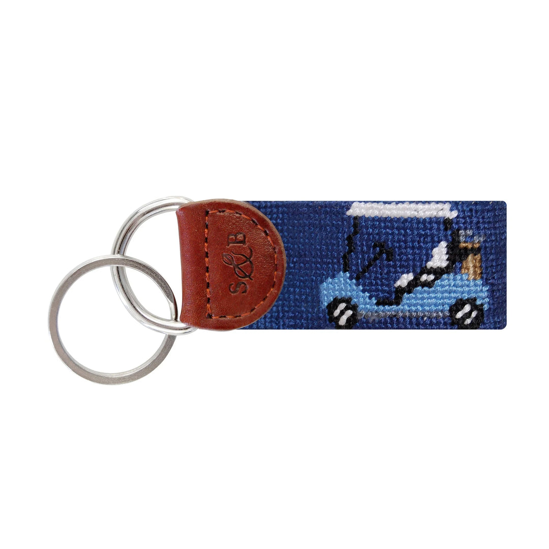 Assorted Needlepoint Key Fobs