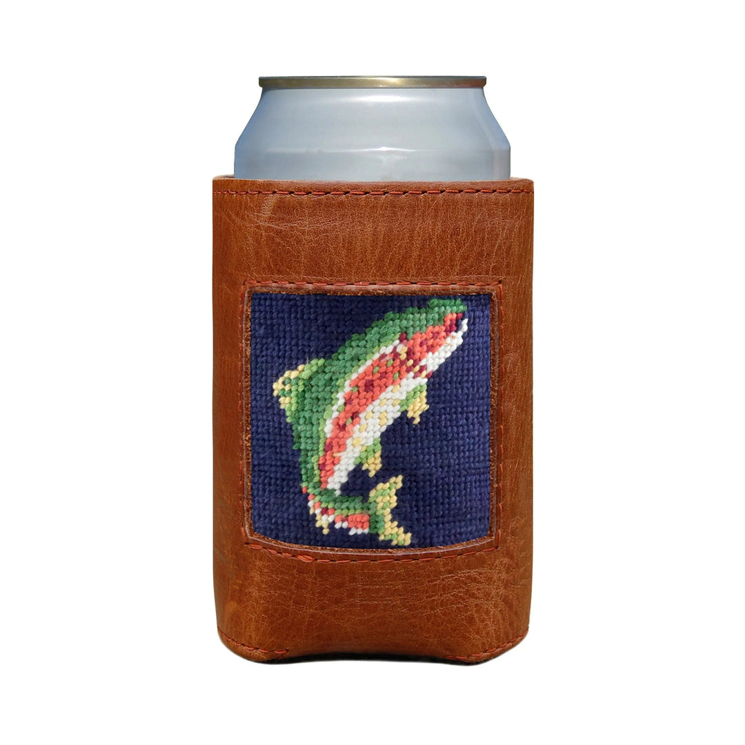 Collegiate Needlepoint Can Coolers
