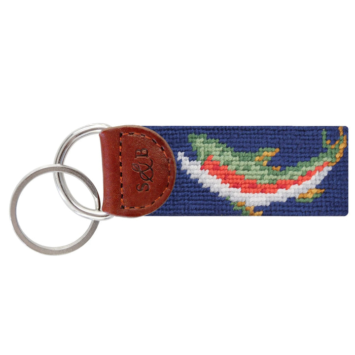 Assorted Needlepoint Key Fobs