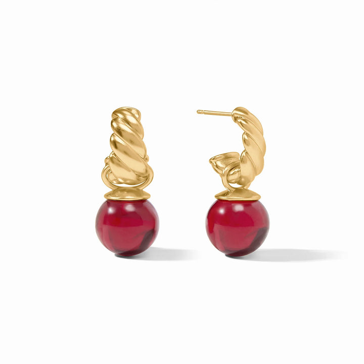 Ravello Hoop & Charm Earring | + Colors