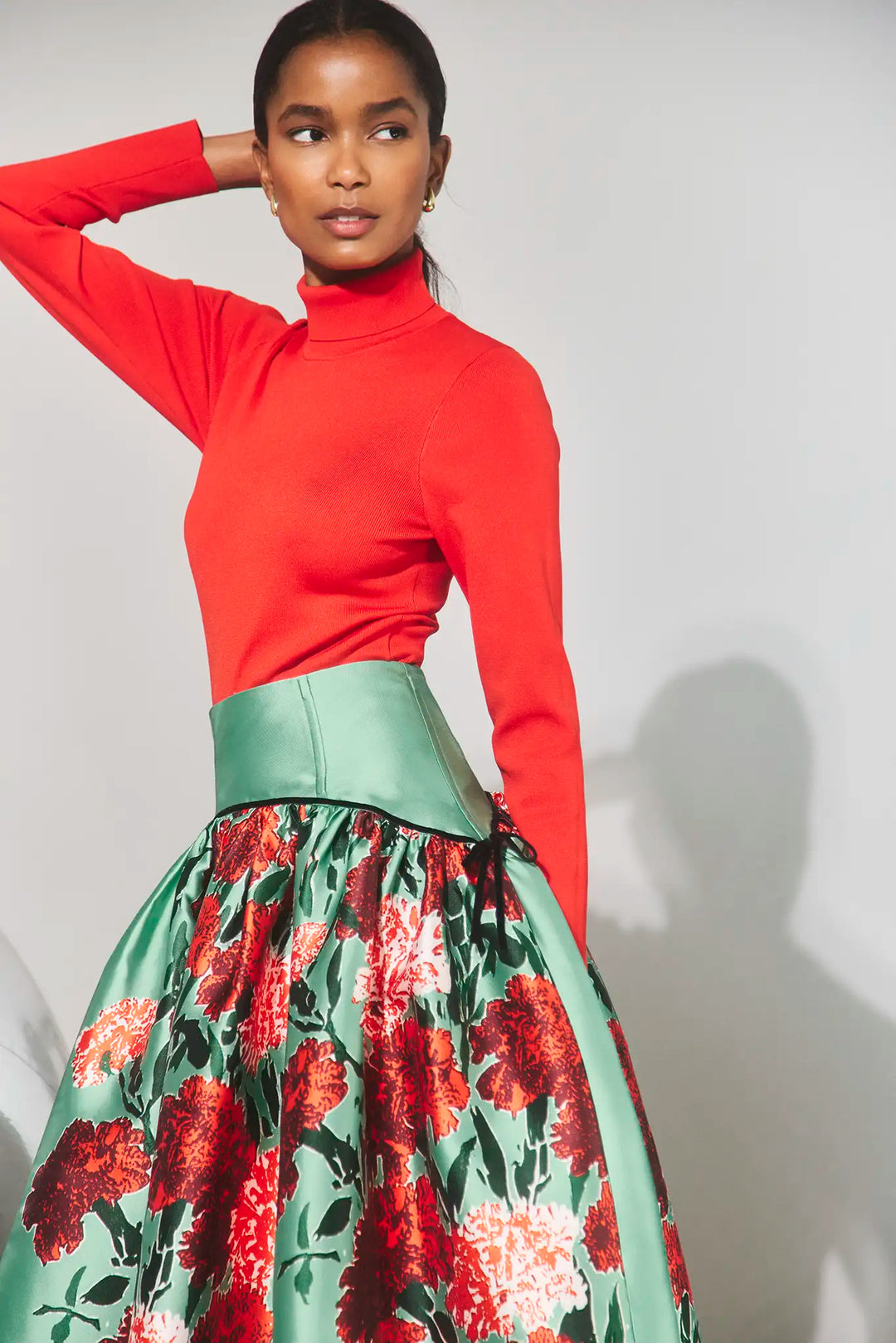 Roen Turtleneck | Crimson Red