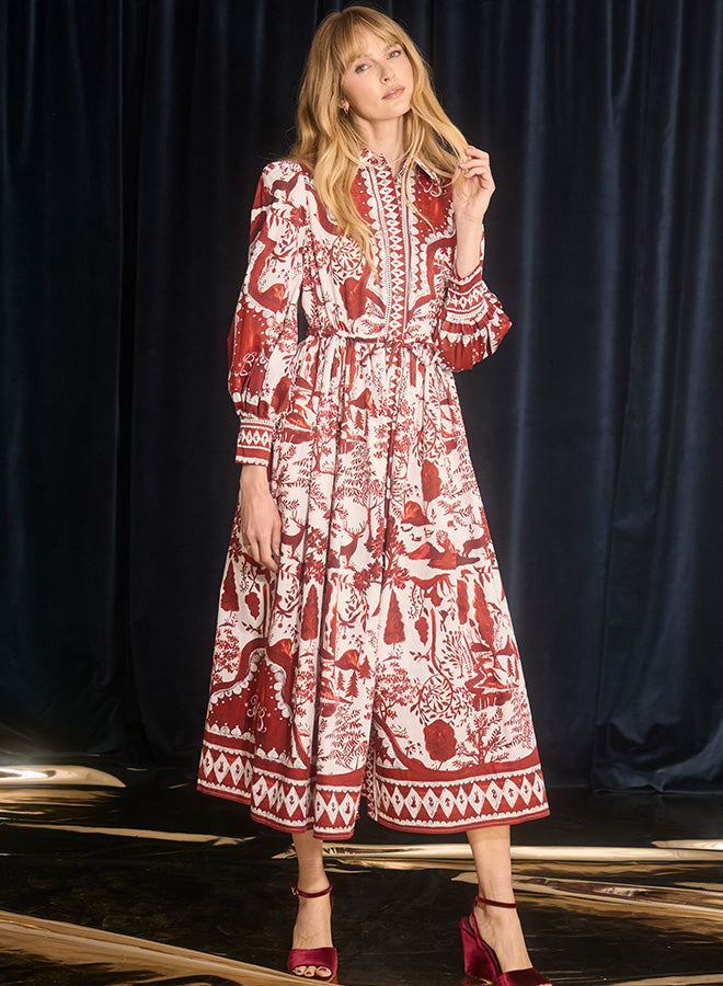 Rosie Dress | Central Park Toile