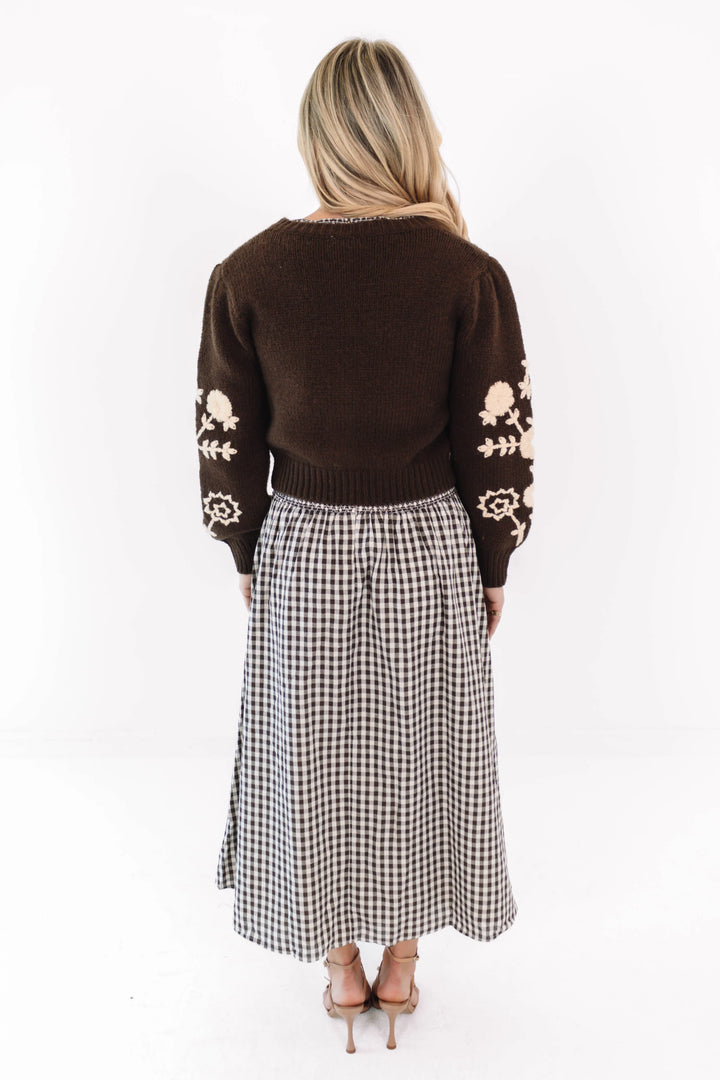 Rowan Cardigan | Brown