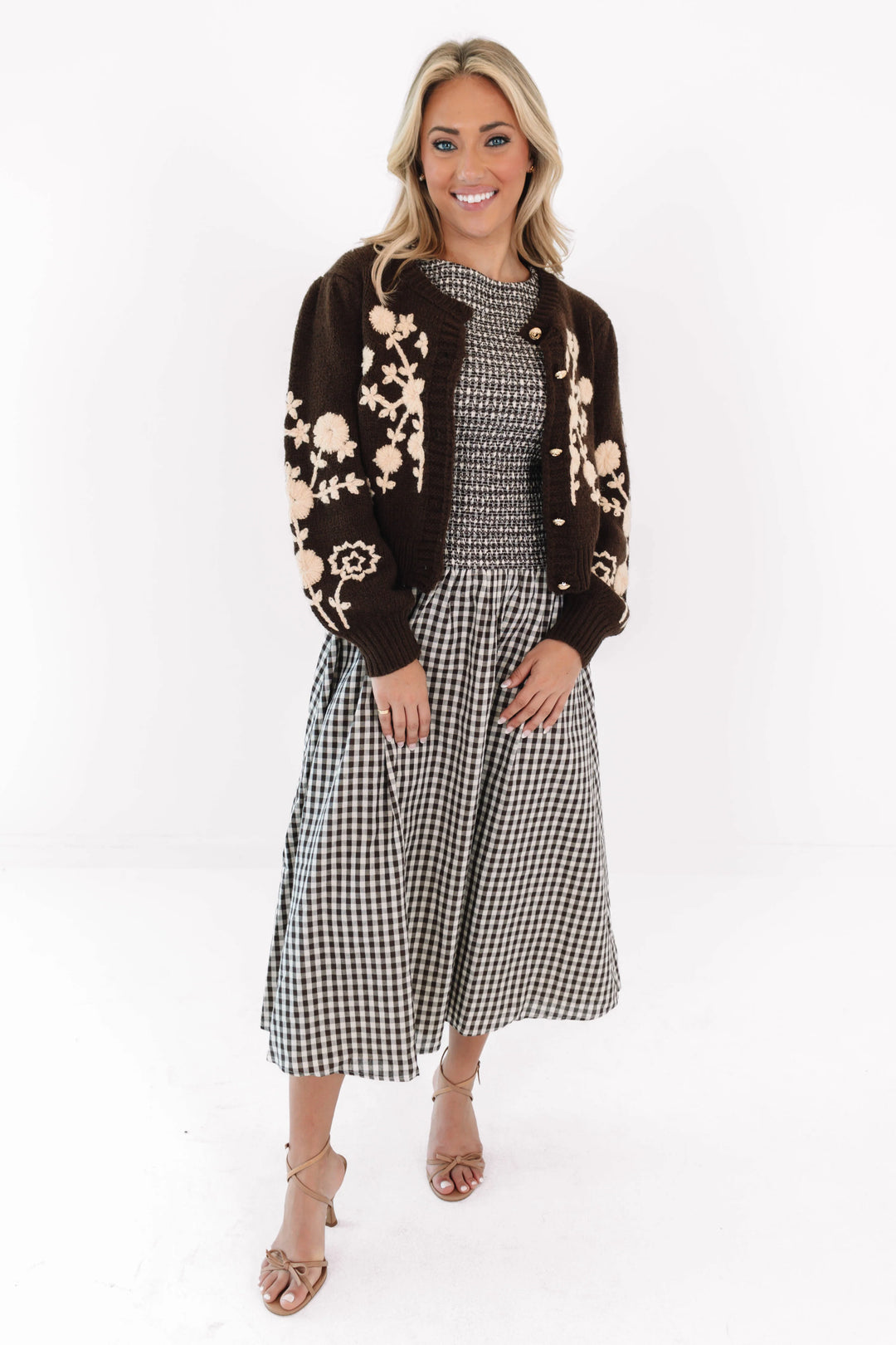 Rowan Cardigan | Brown