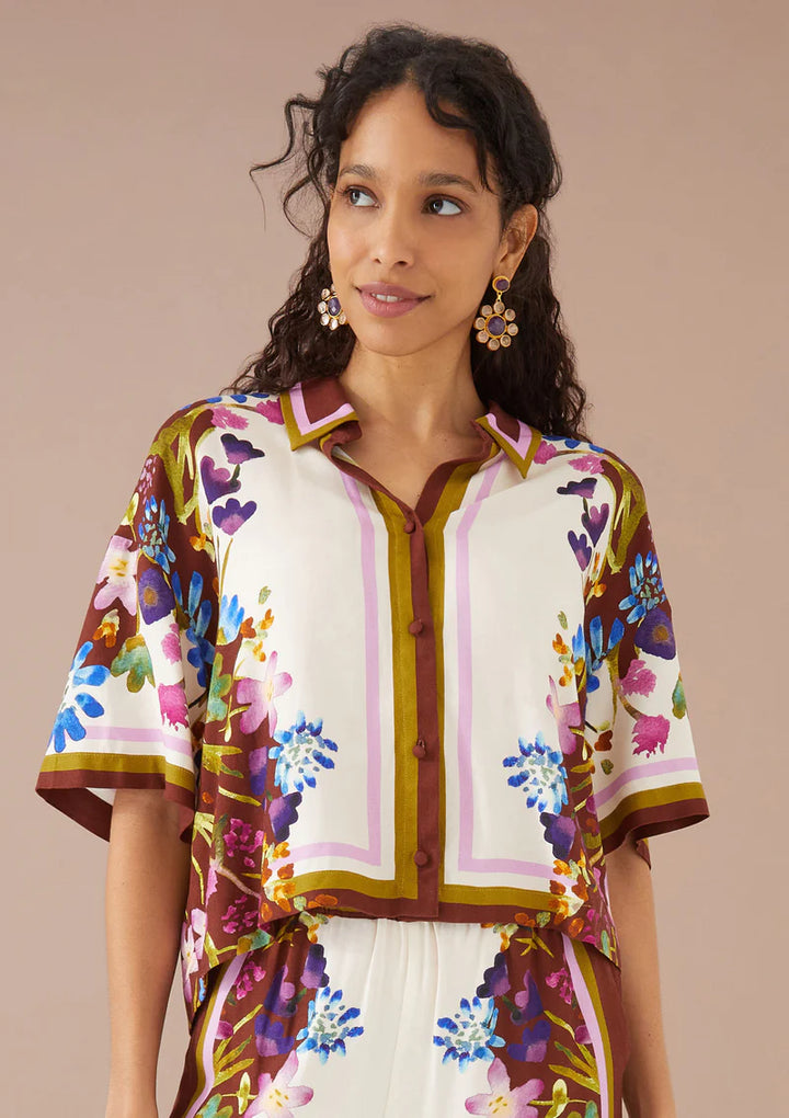Roxy Shirt | Prarie Floral Cinnamon
