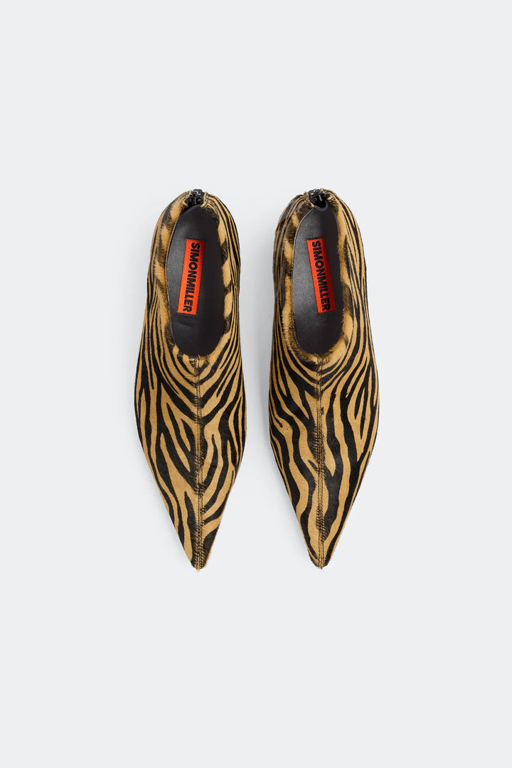 Haircalf Arrow Boot | Brown Zebra