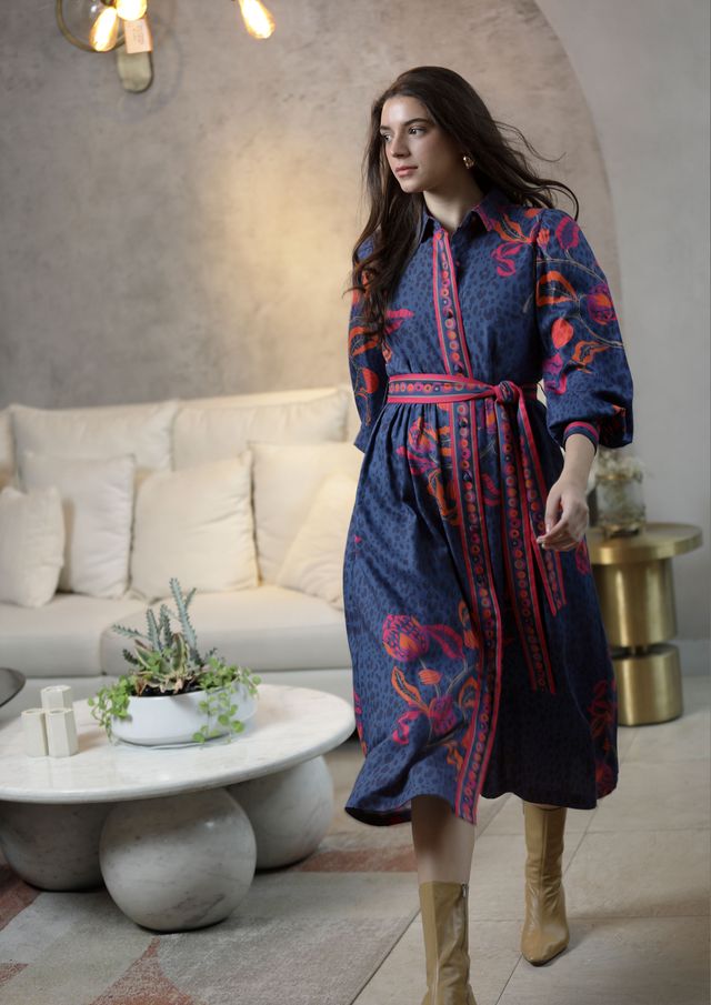 Melody Dress | Navy