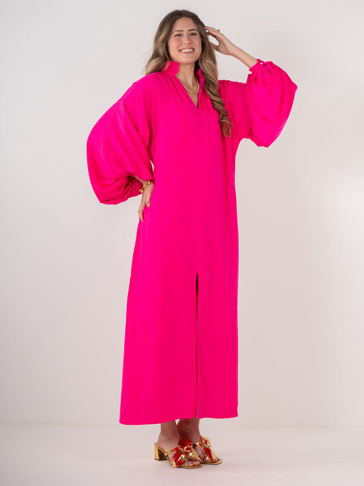 Fiona Dress | Pink Glo