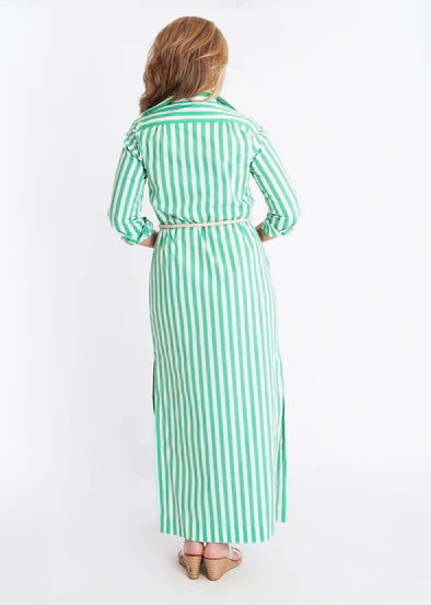 Monteith Caftan | Green Stripe