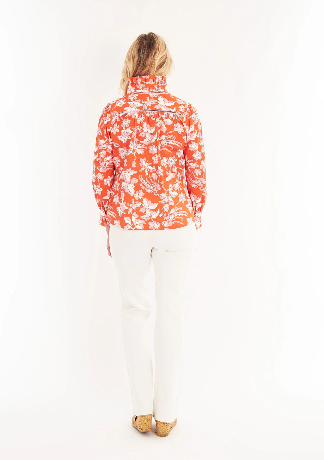 Aspen Blouse | Lingren Papaya