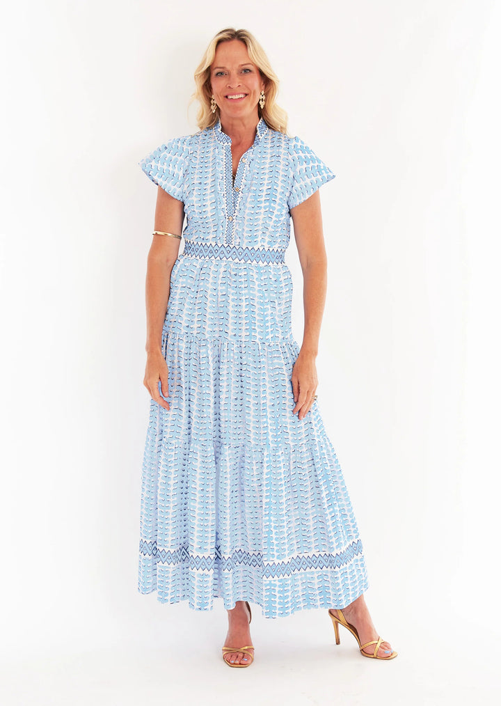 Doon Dress | Birch Ocean Breeze