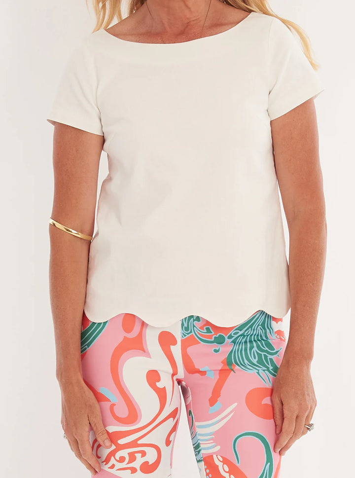 Calliope Top | White - Charlotte's Inc