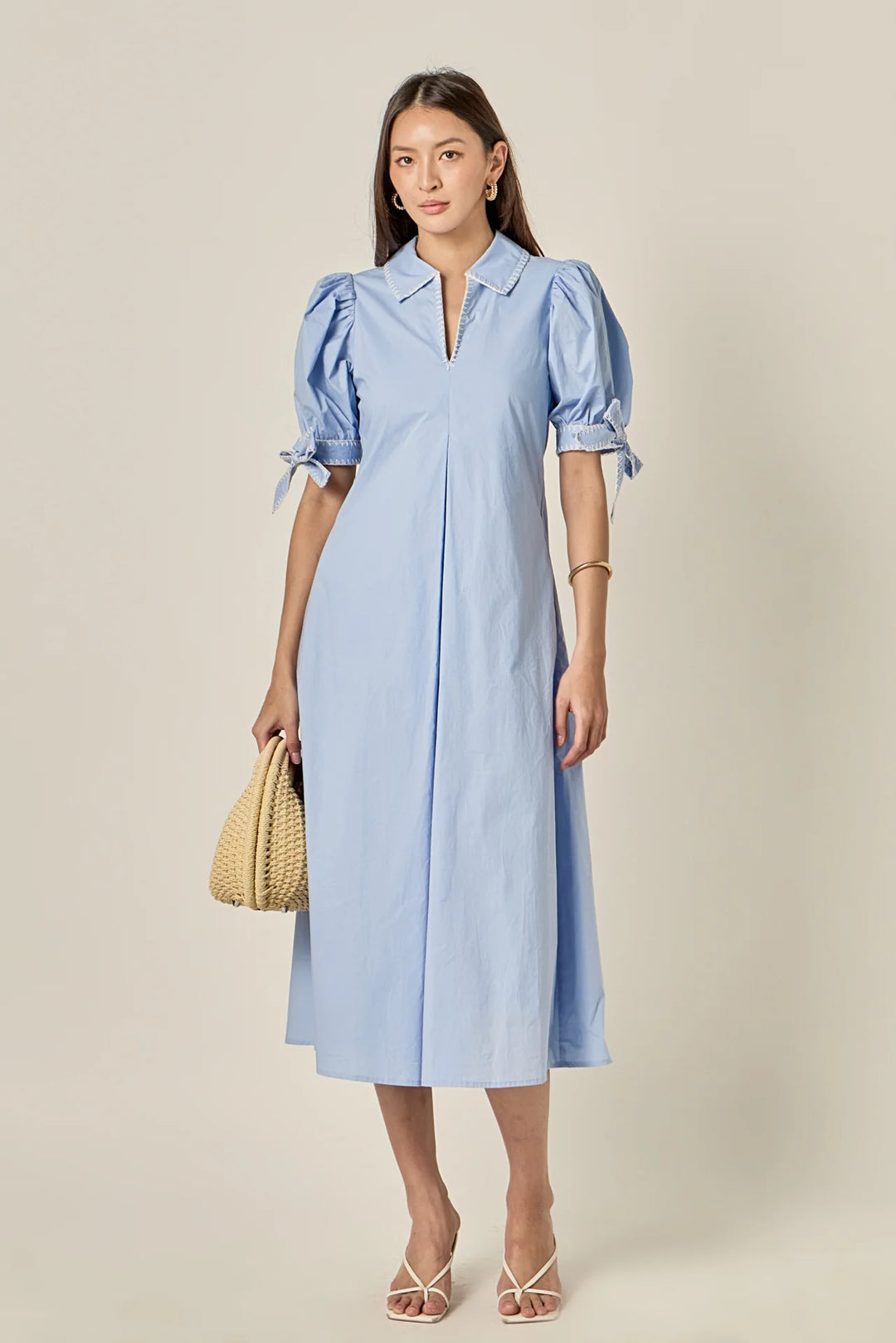powder blue game day dress US 2 / POWDER BLUE