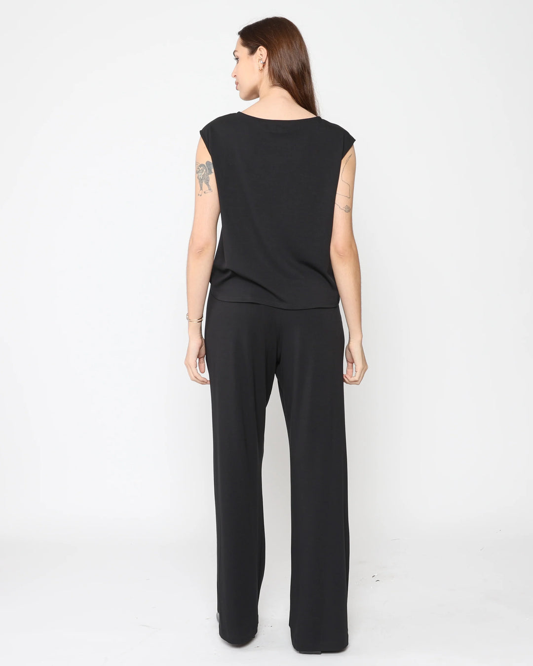 Jersey Lounge Tank | Black