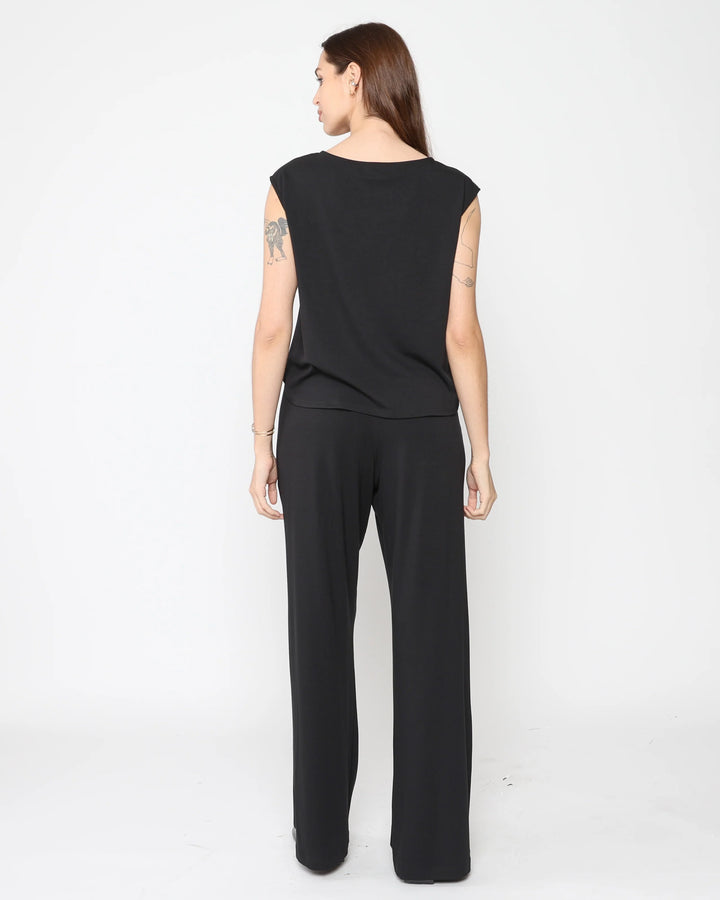 Jersey Lounge Tank | Black