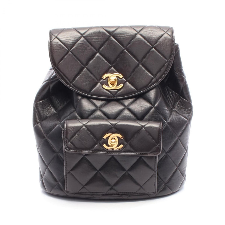 Chanel Small Vintage Duma Backpack, Lambskin Quilted