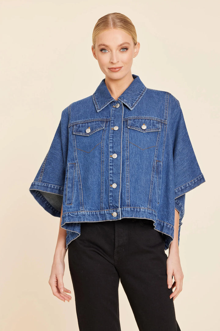 Jacket Cape | Denim