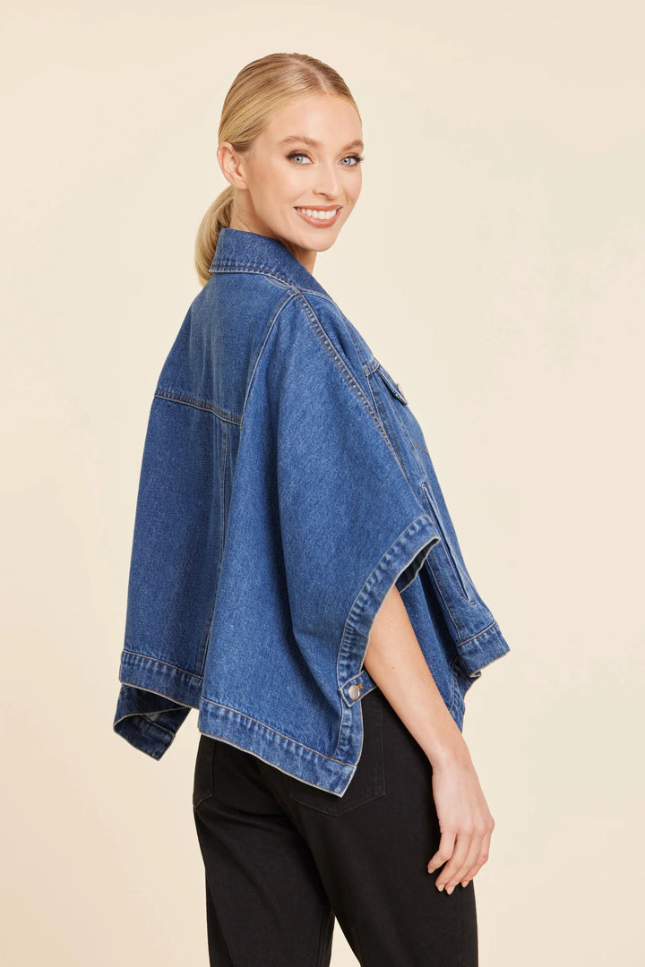 Jacket Cape | Denim