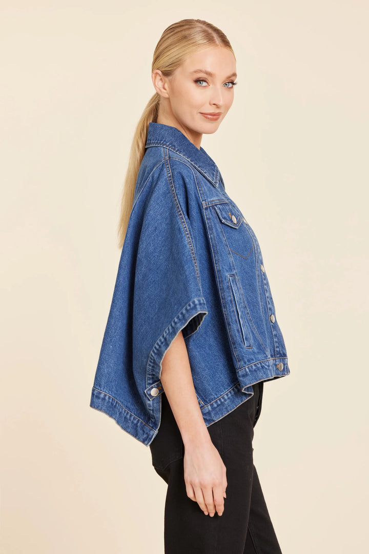 Jacket Cape | Denim