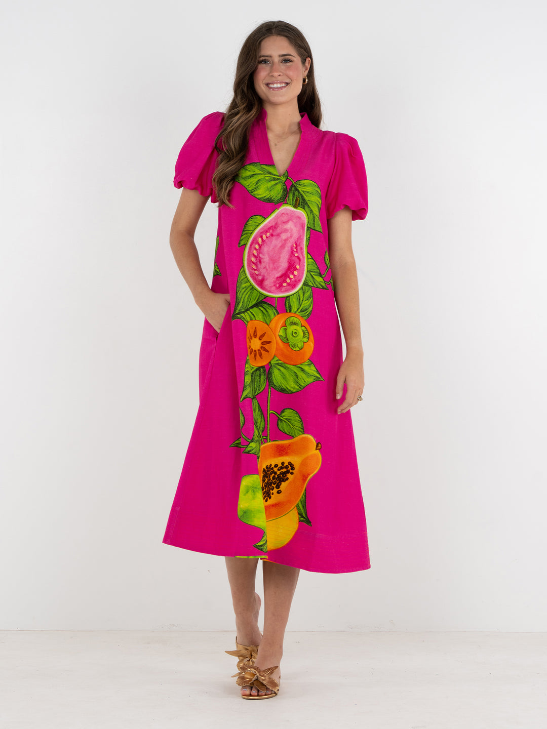 Hampton Dress | Papaya Vine