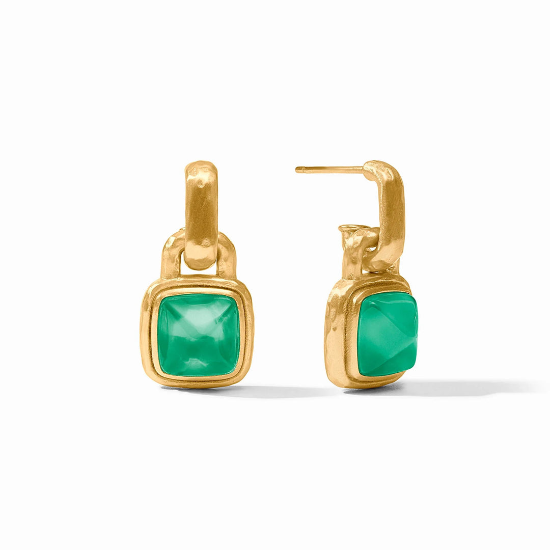 Sahara Hoop & Charm Earring | +Colors