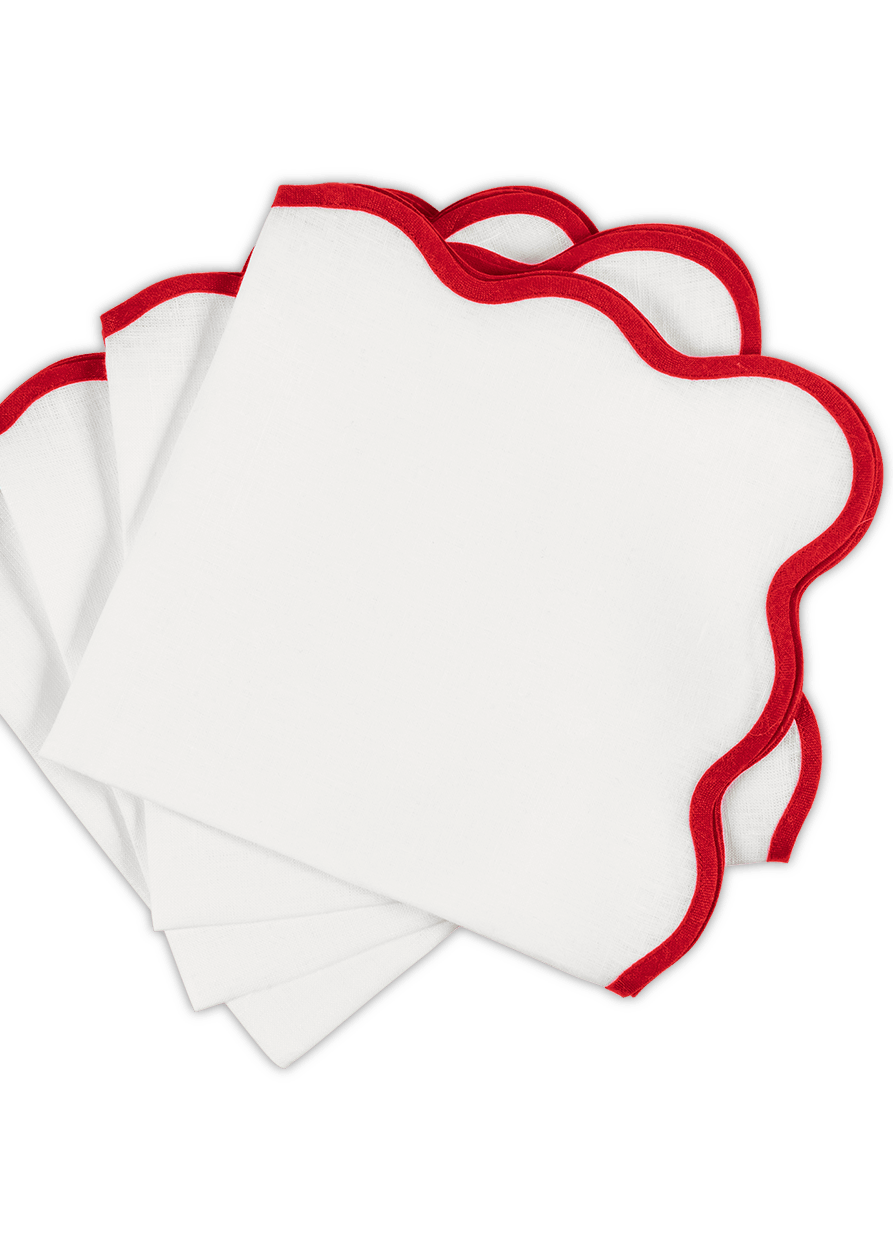 Matouk Scallop Edge Napkin - Thumbnail 3