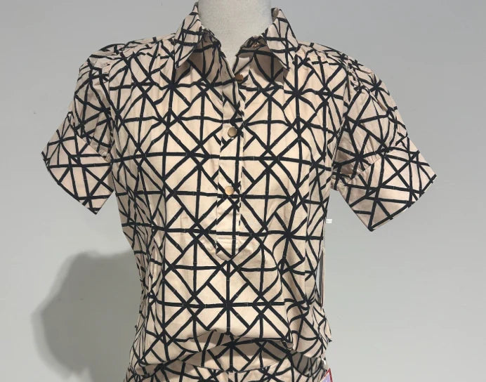 Everything Short Sleeve Top | Black Bamboo
