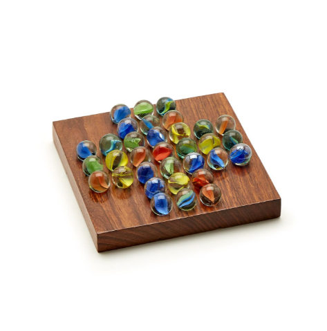 2-in-1 Game Set in Hand-Crafted Storage Box