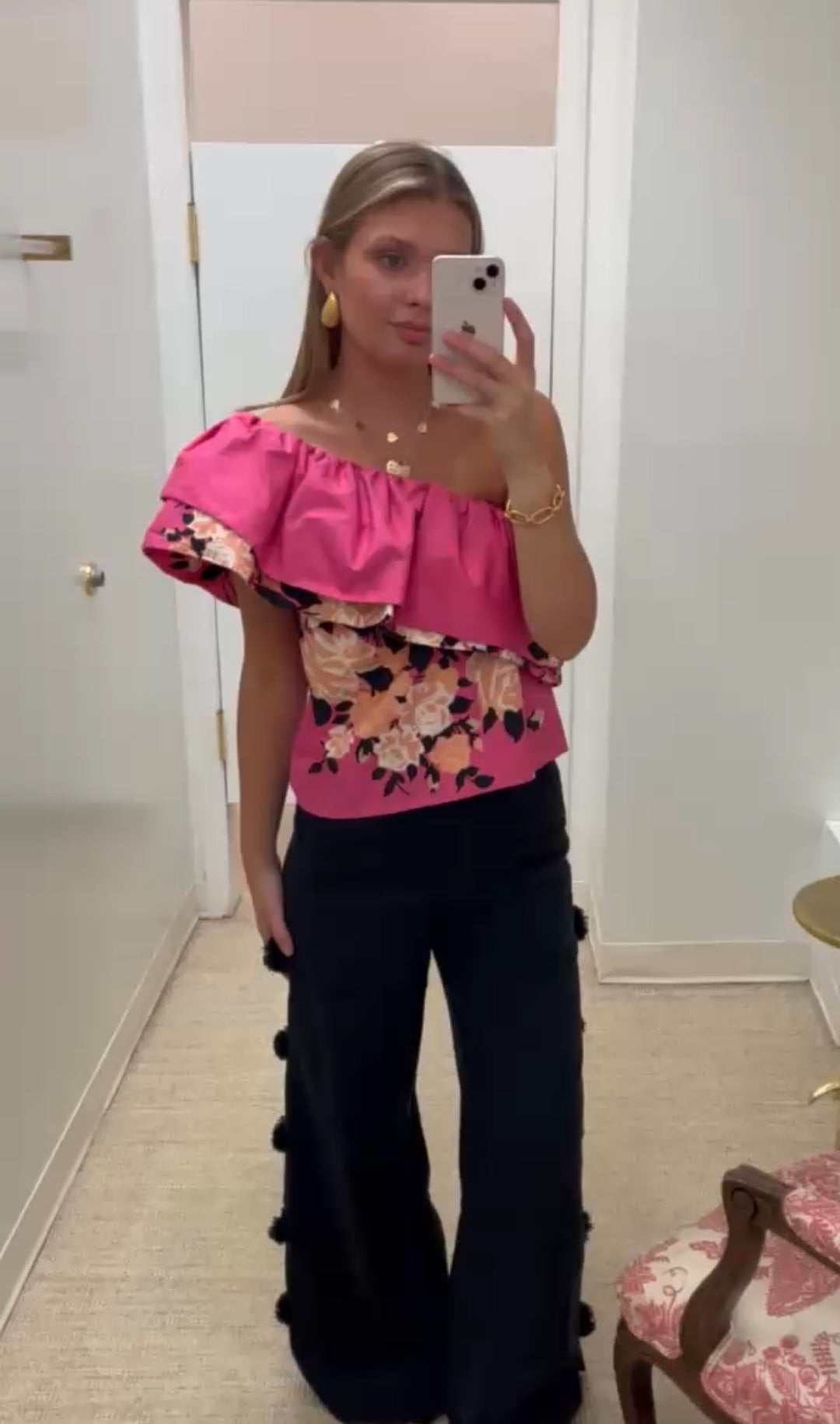 Frilled Shell Top | Candy Bouquet