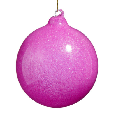 Blown Glass Ball Ornament | + Colors