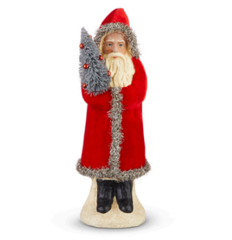 12" Velvet Santa | + Colors