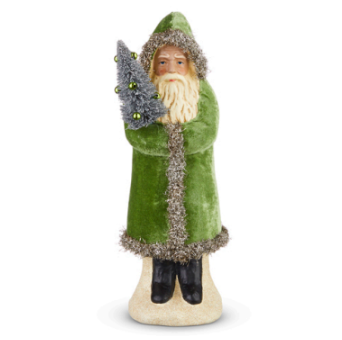 12" Velvet Santa | + Colors